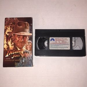 Indiana Jones and the Temple Of Doom VHS Movie